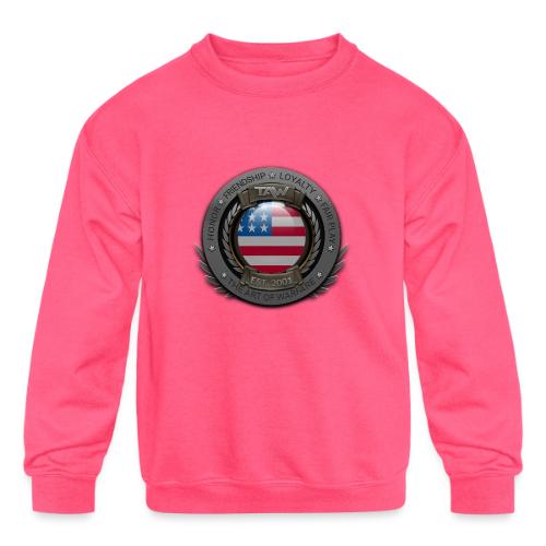 TAW SEAL flags USA - Kids' Crewneck Sweatshirt