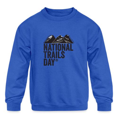 National Trails Day - Kids' Crewneck Sweatshirt