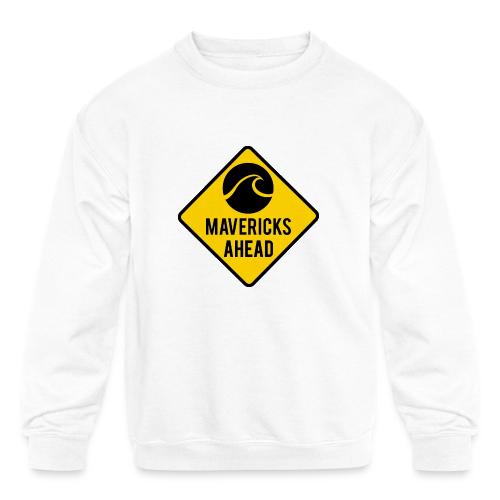 Mavericks Ahead - Kids' Crewneck Sweatshirt