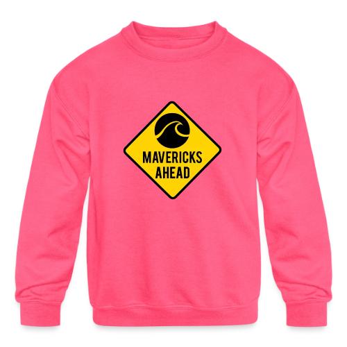Mavericks Ahead - Kids' Crewneck Sweatshirt