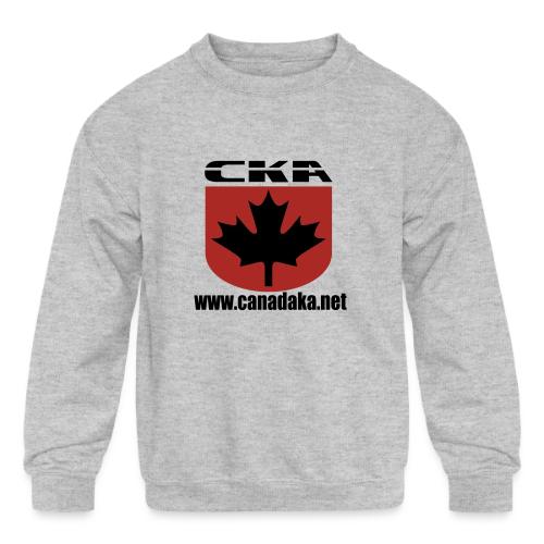 CKA Back 1 - Kids' Crewneck Sweatshirt