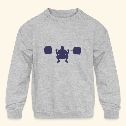 gym - Kids' Crewneck Sweatshirt