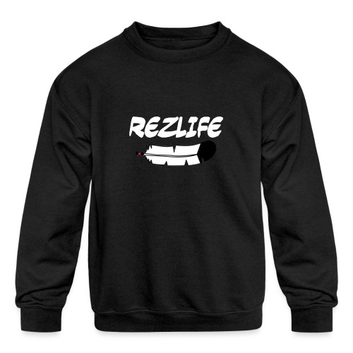 Rez Life - Kids' Crewneck Sweatshirt