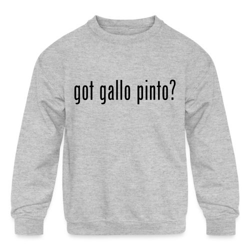 Nicaragua Got Gallo Pinto - Kids' Crewneck Sweatshirt