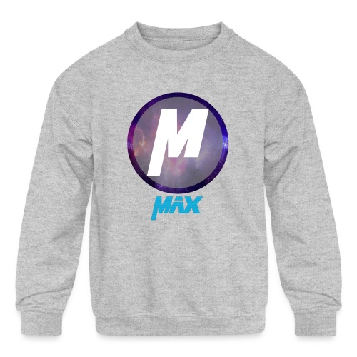 Awesome M v2 - Kids' Crewneck Sweatshirt