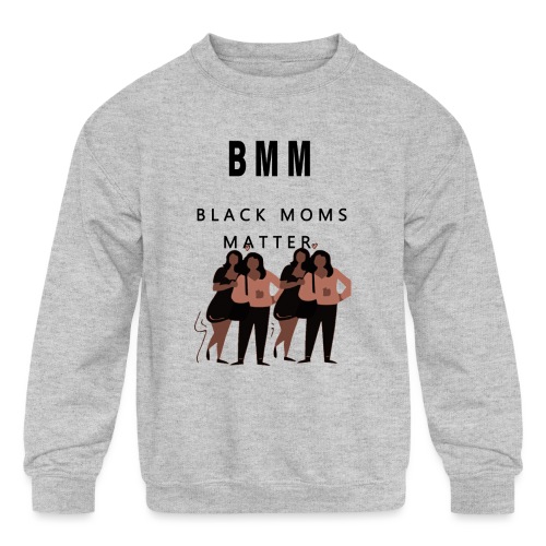 BMM 2 brown - Kids' Crewneck Sweatshirt