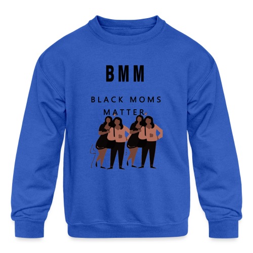 BMM 2 brown - Kids' Crewneck Sweatshirt