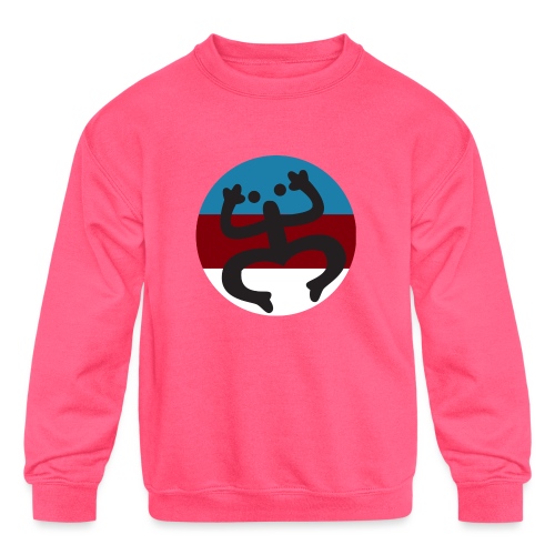 Coqui Taino - Kids' Crewneck Sweatshirt
