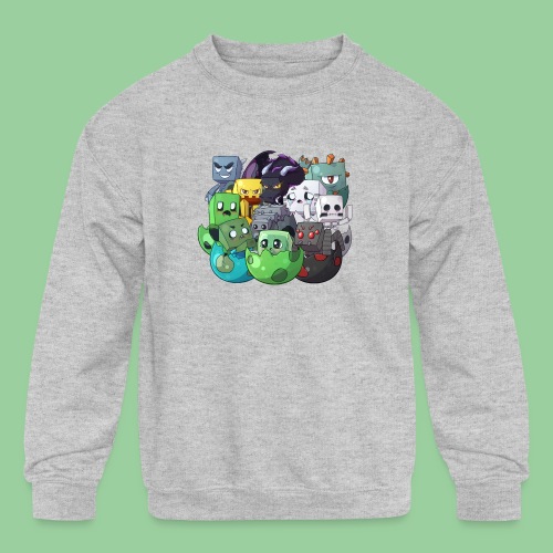 Complete Mob Family Set - Kids' Crewneck Sweatshirt