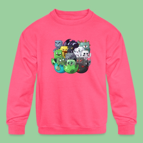 Complete Mob Family Set - Kids' Crewneck Sweatshirt