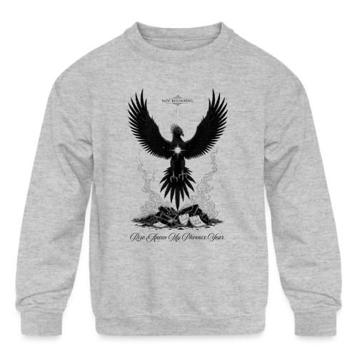 The Phoenix of Renewal T-Shirt - Kids' Crewneck Sweatshirt