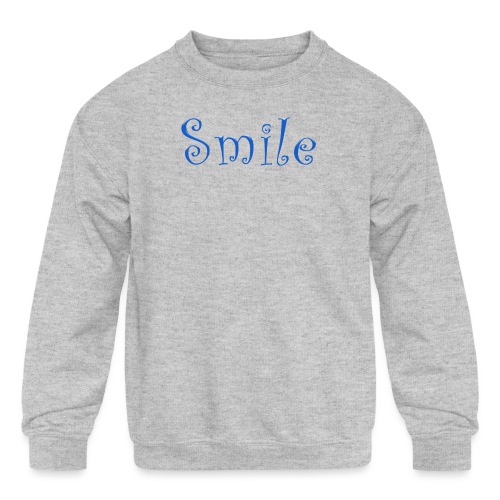 Smile - Kids' Crewneck Sweatshirt