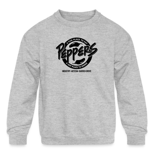 PEPPERS A FUN PLACE TO EAT - Kids' Crewneck Sweatshirt