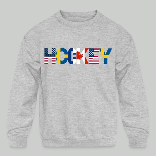 4 NATIONS HOCKEY - Kids' Crewneck Sweatshirt