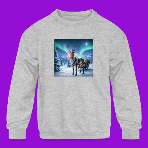 Rudolph the red nosed reindeer - Kids' Crewneck Sweatshirt