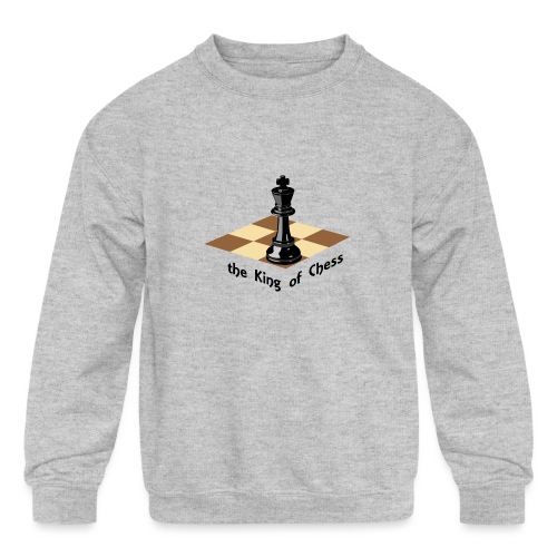 King Of Chess - Kids' Crewneck Sweatshirt