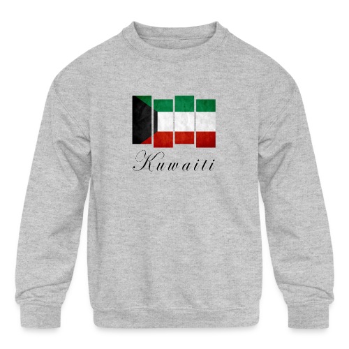 Kuwait Flag Kuwaiti - Kids' Crewneck Sweatshirt