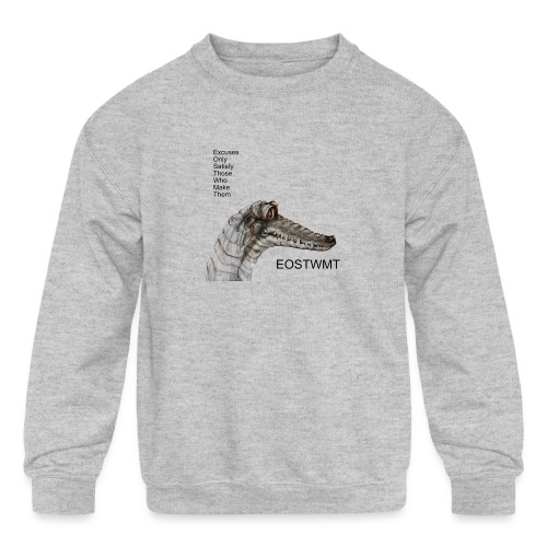 EOSTWMT CROCODILE - Kids' Crewneck Sweatshirt