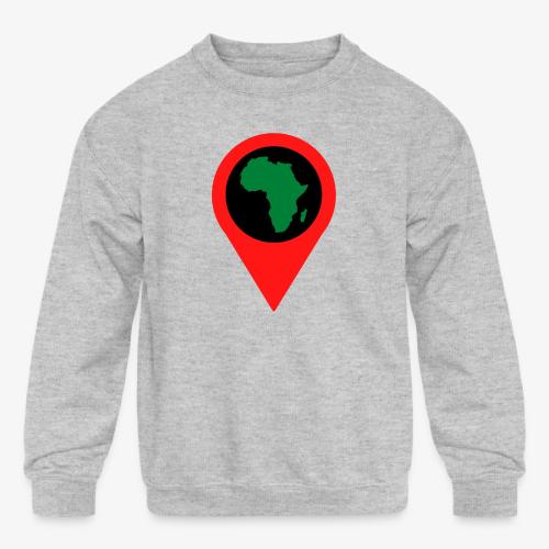 Location Africa - Kids' Crewneck Sweatshirt