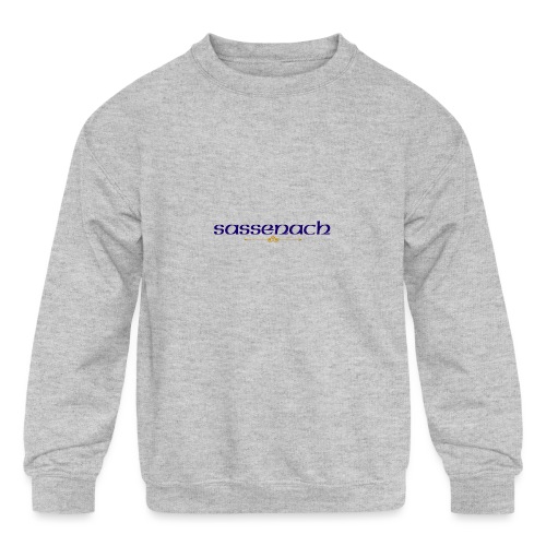 Sassenach Logo - Kids' Crewneck Sweatshirt