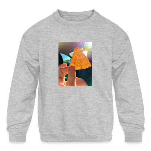 Triangle Chip - Kids' Crewneck Sweatshirt