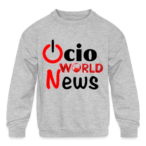 OcioNews World - Kids' Crewneck Sweatshirt