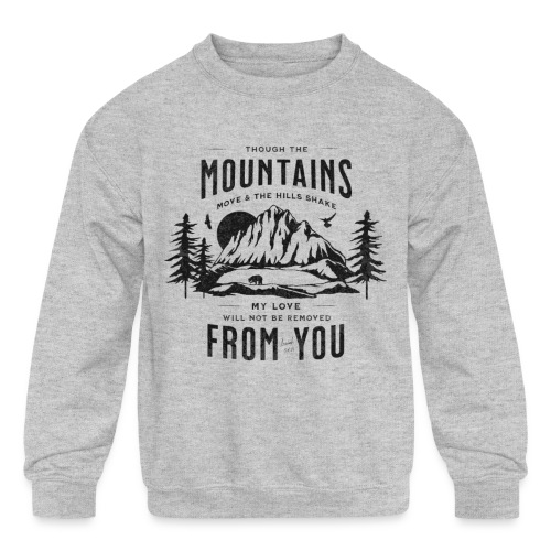 mountains - Kids' Crewneck Sweatshirt