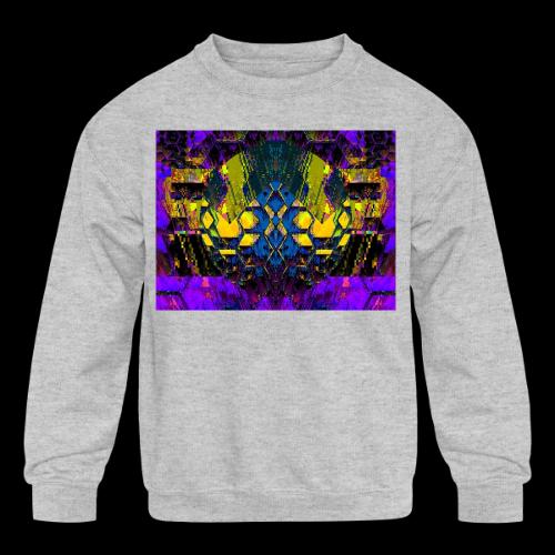 generated mirror183 - Kids' Crewneck Sweatshirt