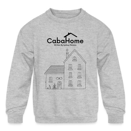 Cabahome Merch Design 3 - Kids' Crewneck Sweatshirt