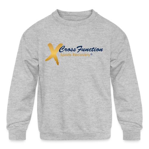 White apparel Front/Back - Kids' Crewneck Sweatshirt