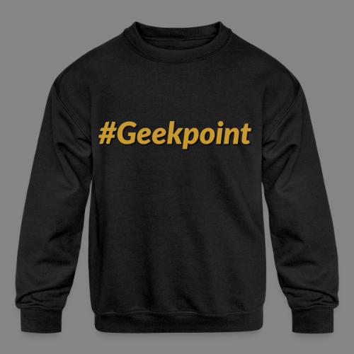 #Geekpoint - Kids' Crewneck Sweatshirt