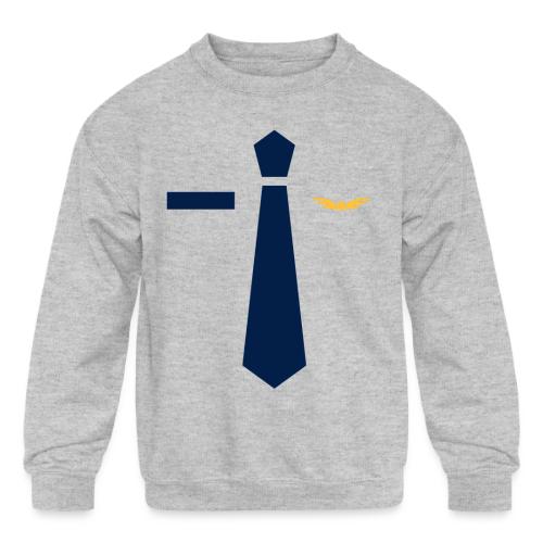 Catch Me if You Can Pilot Design - Kids' Crewneck Sweatshirt