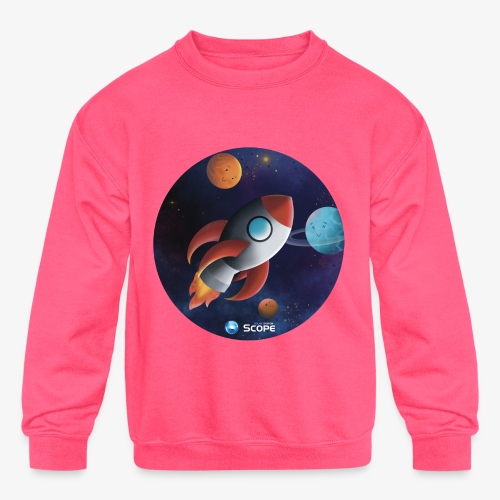 Solar System Scope : Little Space Explorer - Kids' Crewneck Sweatshirt