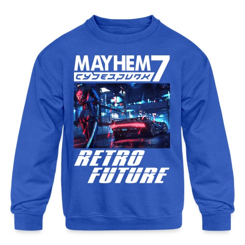 M7 Cyberpunk - Kids' Crewneck Sweatshirt