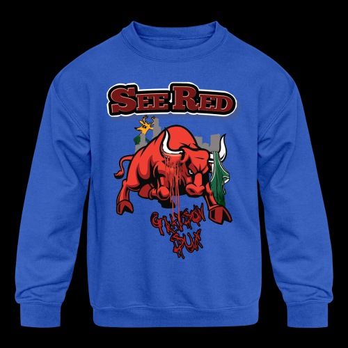 See Red - Kids' Crewneck Sweatshirt