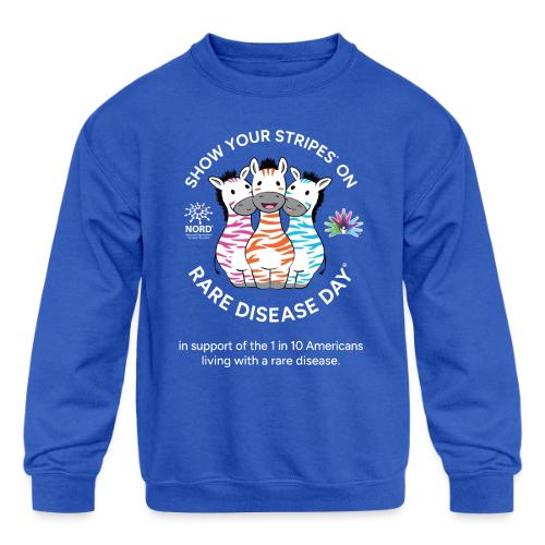 Rare Disease Day - Support NORD - Kids' Crewneck Sweatshirt