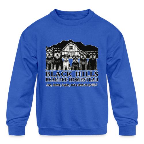 BH Bearded Homestead Logo Merch - Kids' Crewneck Sweatshirt