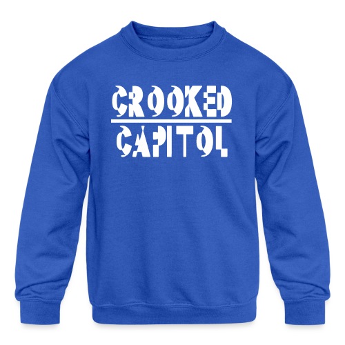 Crooked Capitol 2 - Kids' Crewneck Sweatshirt