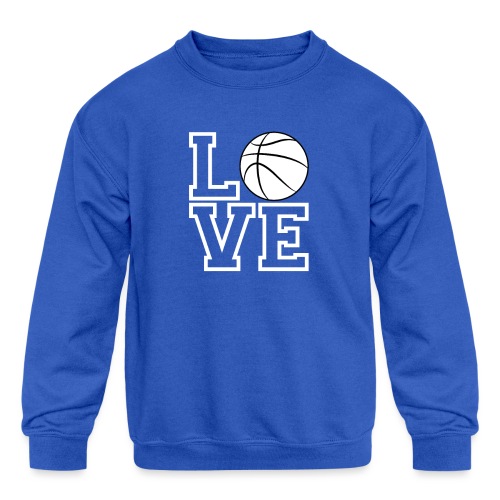 Love & Basketball - Kids' Crewneck Sweatshirt