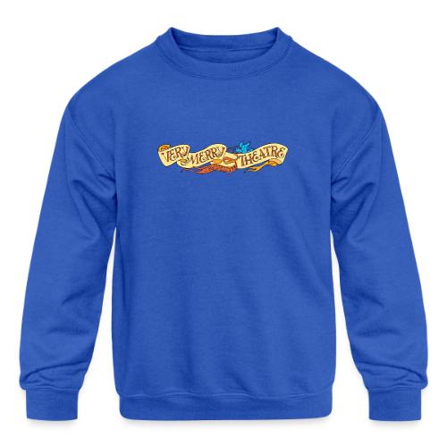 VMT Yellow Logo - Kids' Crewneck Sweatshirt