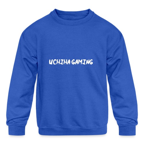 Simple Uchiha Text - Kids' Crewneck Sweatshirt