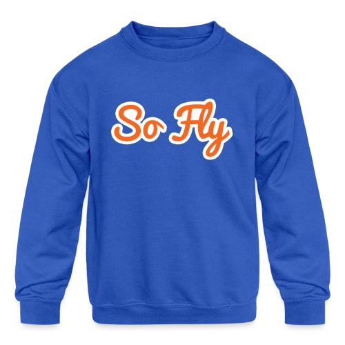 So Fly - Kids' Crewneck Sweatshirt