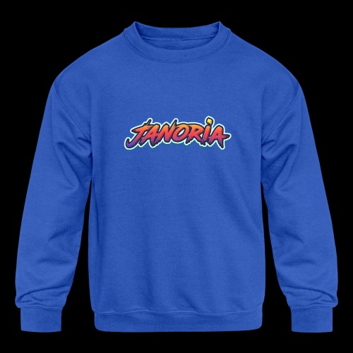 Janoria's Name - Kids' Crewneck Sweatshirt