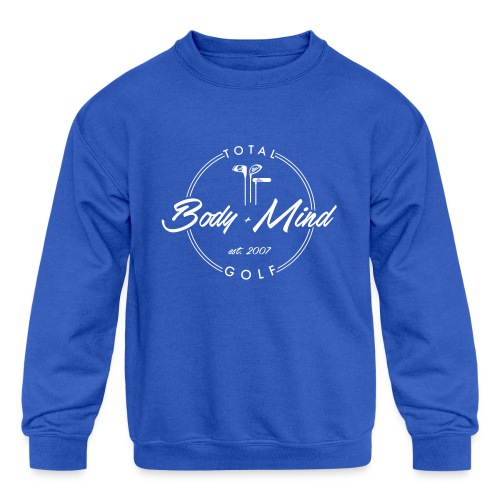 Total Body + Mind Golf Apparel - Kids' Crewneck Sweatshirt