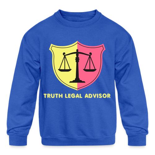 Truth legal advisor. - Kids' Crewneck Sweatshirt