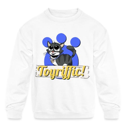 TomoTees Toyriffic - Kids' Crewneck Sweatshirt