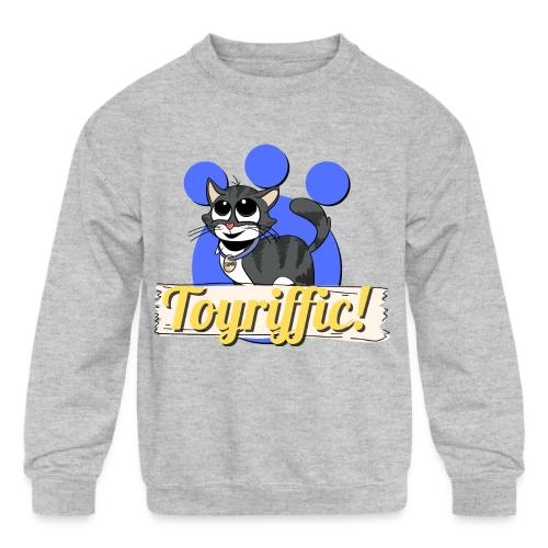 TomoTees Toyriffic - Kids' Crewneck Sweatshirt