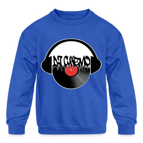 DJ Chemo Logo - Kids' Crewneck Sweatshirt
