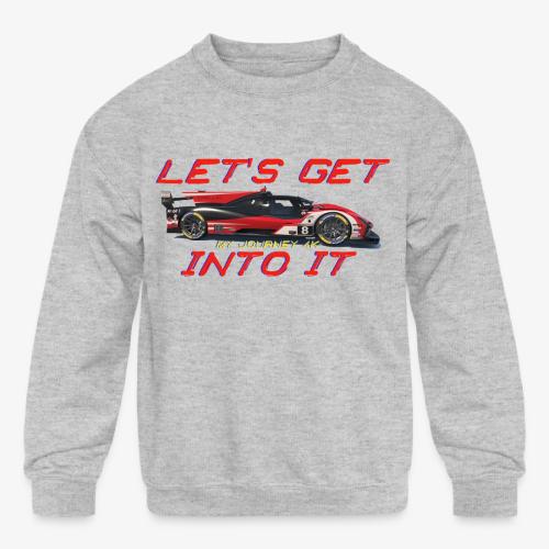 My Journey 4K Let's Get Into It - Kids' Crewneck Sweatshirt