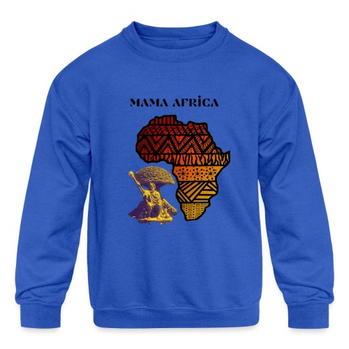 Mama Africa - Kids' Crewneck Sweatshirt